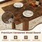 Engineered Wood Extendable Dining Table 47-62 Inch - 4-8 People